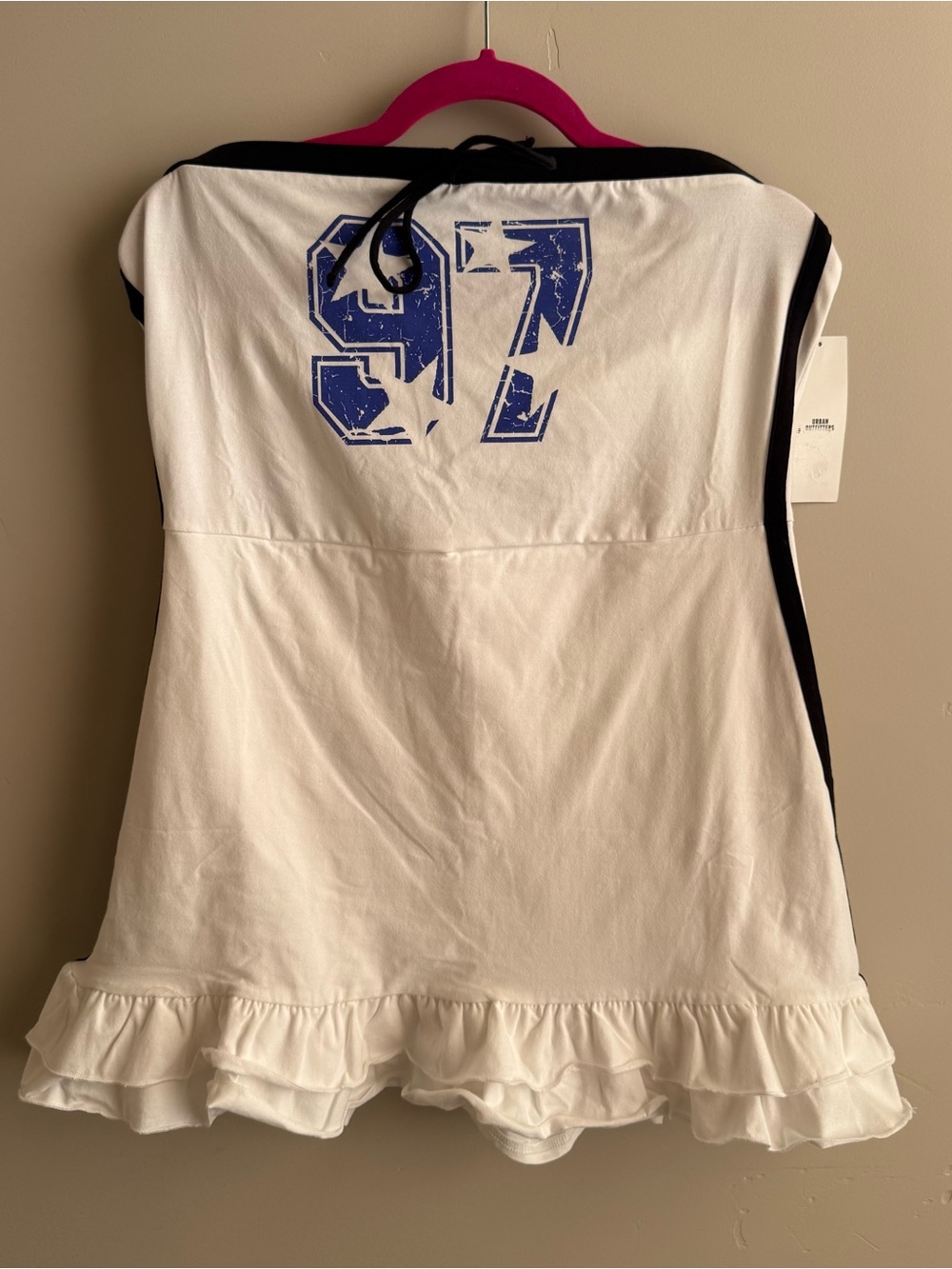 Urban Outfitters white mini dress